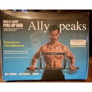 Ally Peaks Multi Grip Pull Up Bar for Doorway Thickened Steel Training Gym Home.